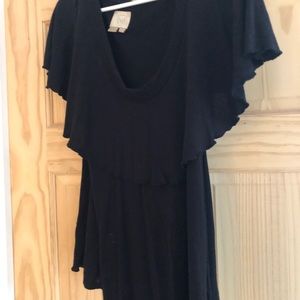 Anthro black top